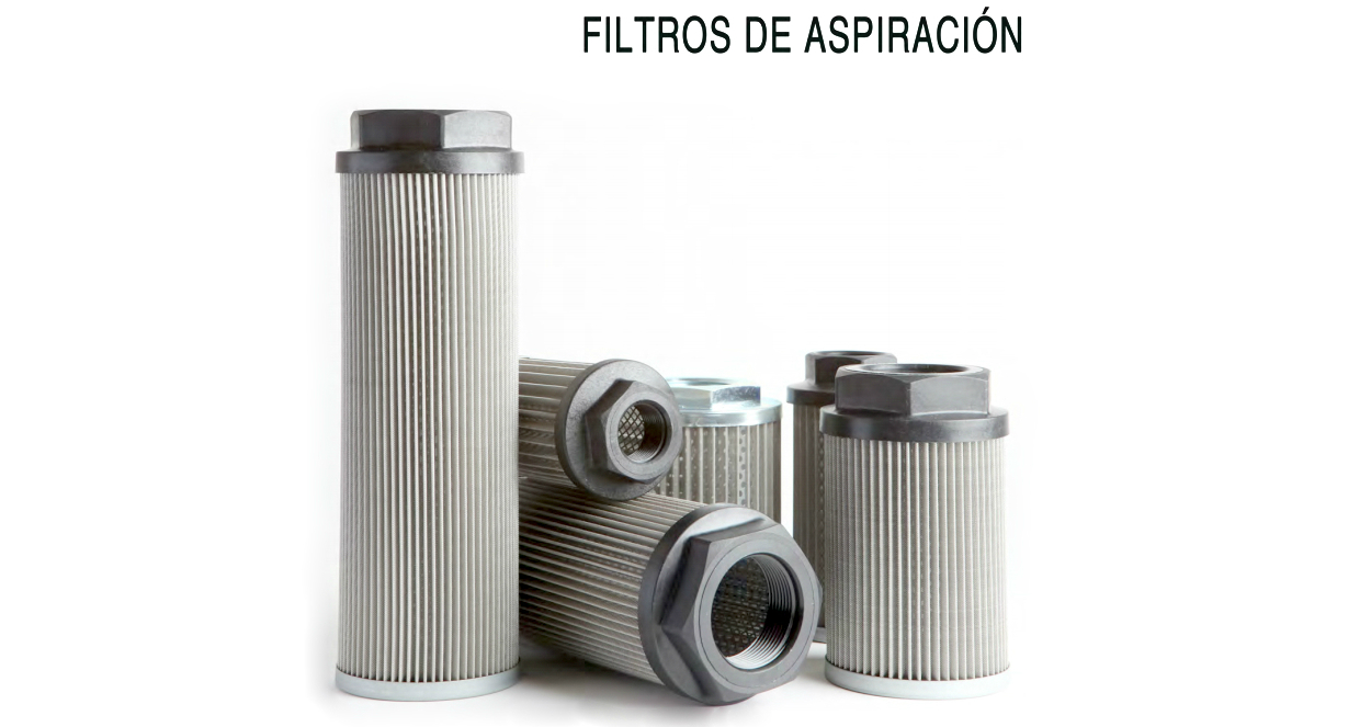 filtro de aspiración hidraulico