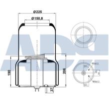 ADR 51550900 - FUELLE VOLVO COMPLETO
