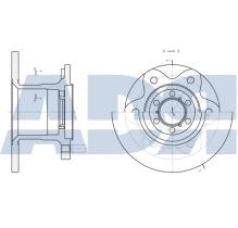 ADR 18512801 - DISCO FRENO DEL. IVECO DAILY VT Ø280MM