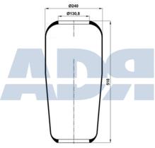 ADR 51695000 - FUELLE SOLO GOMA MAN