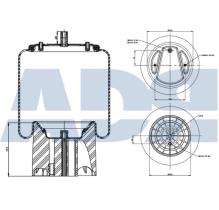 FIRESTONE AIRIDE 51702005 - FUELLE SUSPENSION SCHMITZ  8131